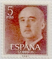 5 pesetas 1955