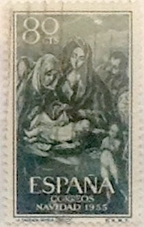 80 céntimos 1955