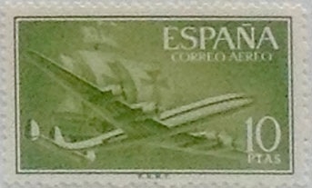 10 pesetas 1955