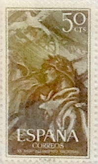 50 céntimos 1956