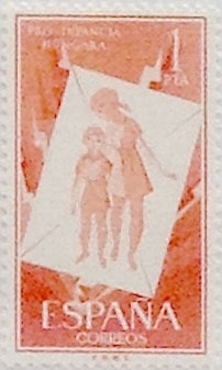 1 peseta 1956