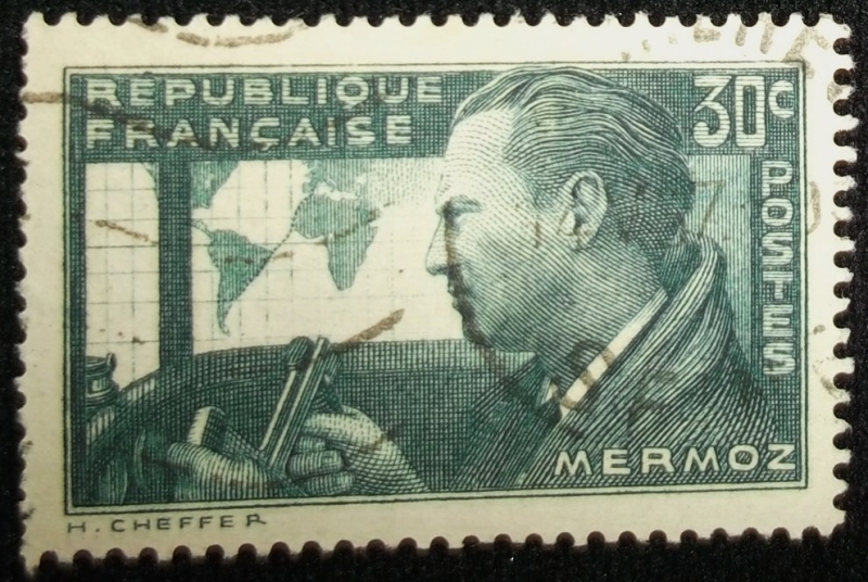 Jean Mermoz, Aviator