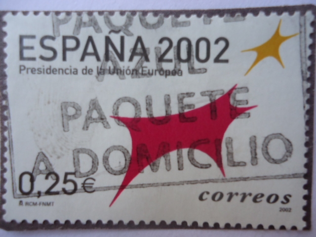 Ed: 3866 - España 2002-Presidencia de la Unión Europea