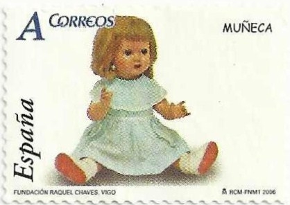 JUGUETES. MUÑECA MARIQUITA PEREZ. EDIFIL 4201