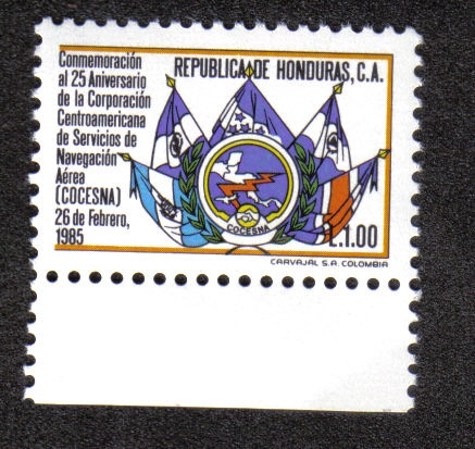 Conmemoración al 25 Aniversario de la Corporación Centroamericana de Servicios de Navegación Aérea (