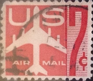 Intercambio 0,20 usd 7 centavos 1960