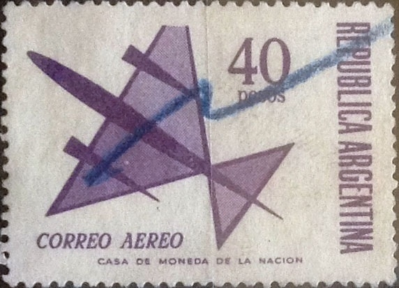 Intercambio mal 0,30 usd 40 pesos 1969