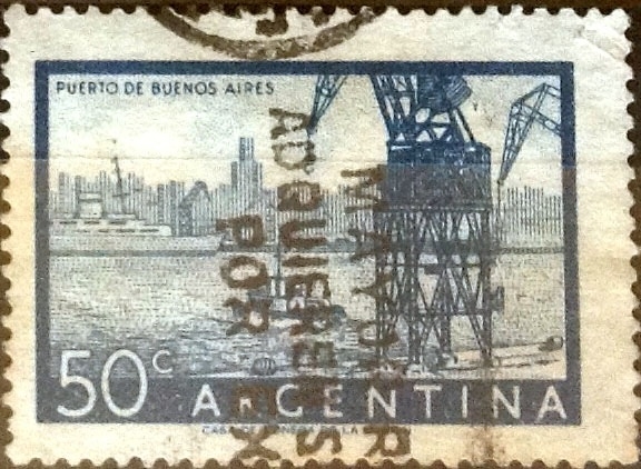Intercambio 0,20 usd 50 centavos 1956