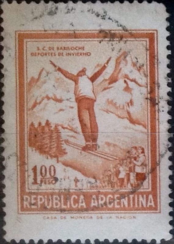 Intercambio 0,20 usd 1 peso 1970