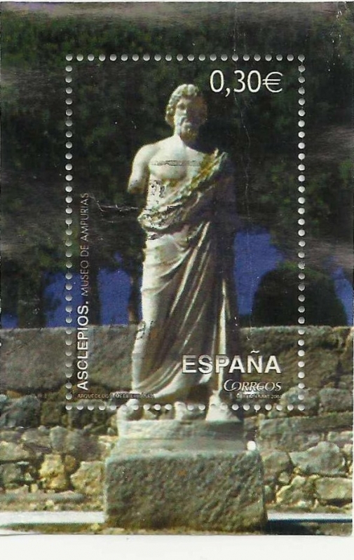 ARQUEOLOGIA MEDITERRANEA. ASCLEPIOS. EDIFIL SH 4351A