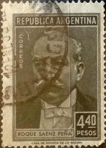 Intercambio 0,20 usd 4,40 pesos 1957