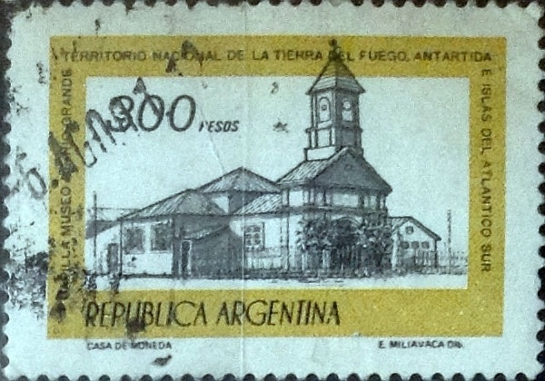 Intercambio 0,20 usd 300 pesos 1977