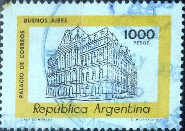 Intercambio 0,40 usd 1000 pesos 1977