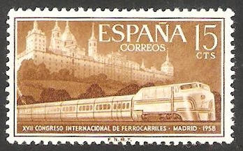 1232 - Tren Talgo y Monasterio de San Lorenzo de El Escorial