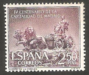 1391 - IV Centº de la capitalidad de Madrid, Fuente de Cibeles