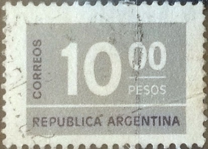 Intercambio 0,20 usd 10 pesos 1976