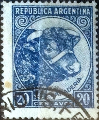 Intercambio 0,20 usd 20 centavos 1951