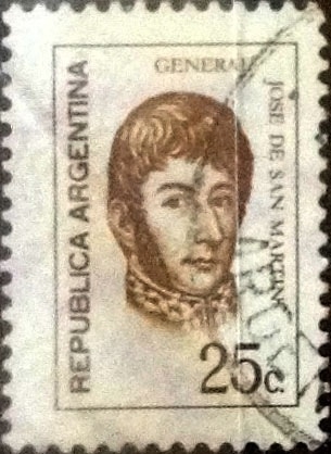 Intercambio 0,20 usd 25 centavos 1971