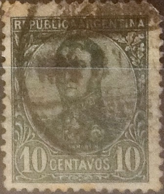 Intercambio 0,30 usd 10 centavos 1908