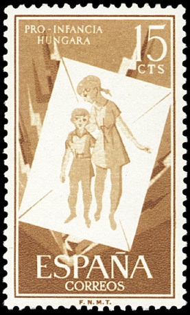 ESPAÑA SEGUNDO CENTENARIO NUEV Nº 1201 ** 15C CASTAÑO CLARO