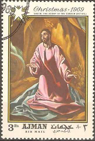 PINTURA.  LA  AGONÌA  EN  EL  HUERTO  POR  EL  GRECO