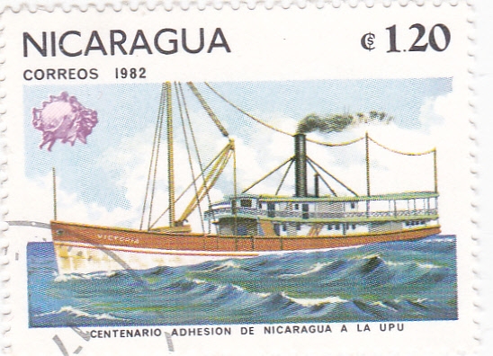 Centenario adhesión de Nicaragua a la UPU