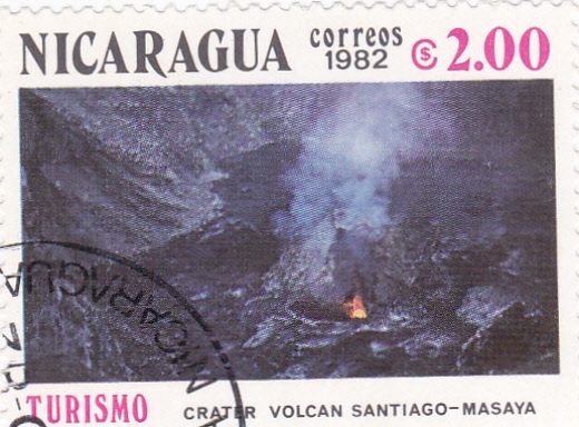 Crater volcán Santiago-Masaya- Turismo
