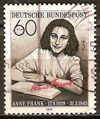 50 Aniv nacimiento de Ana Frank (víctima de los campos de concentración y escritora de diarios).