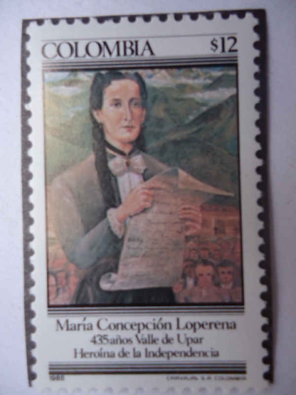 María Concepción Loperena - Heroína de la Independencia