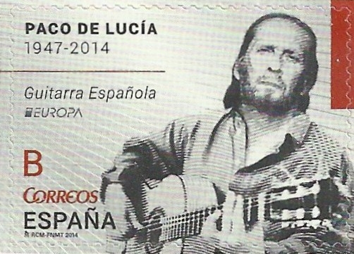 SERIE EUROPA 2014. PACO DE LUCIA. EDIFIL 4884