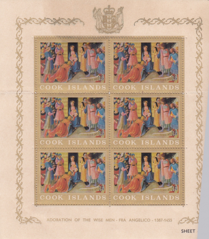 ISLAS COOK - Adoracion al Niño