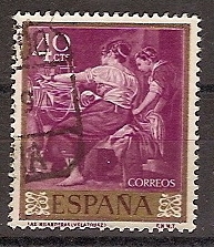 ESPAÑA  SEGUNDO CENTENARIO USD Nº 1239 (0) 40C MALVA