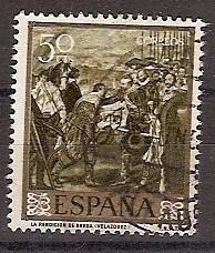 ESPAÑA SEGUNDO CENTENARIO USD Nº 1240 (0) 50C LILA OLIVA