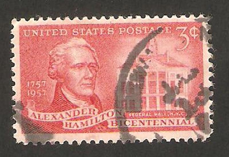 623 - II centº del nacimiento de Alexander Hamilton