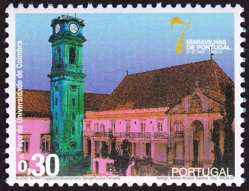 PORTUGAL - Universidad de Coimbra, Alta y Sofia.