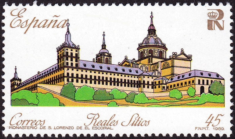 ESPAÑA  - Monasterio y Sitio del Escorial, Madrid