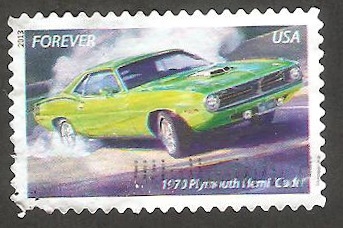 4577 - Coche Plymouth Hemi Cuda 1970