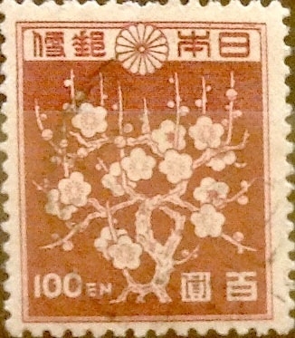 Intercambio 0,60 usd 100 yenes 1947
