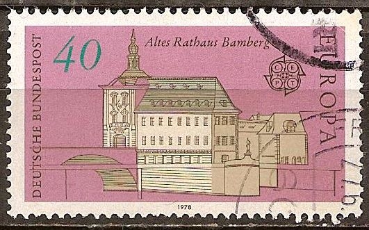 El antiguo Ayuntamiento en Bamberg.