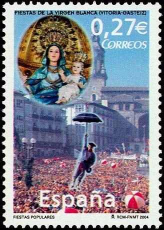 Fiestas de la Virgen Blanca, Vitoria. 