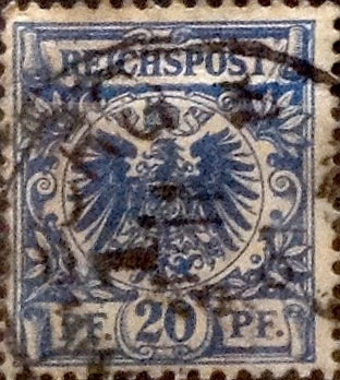 Intercambio 0,70 usd 20 pf 1889