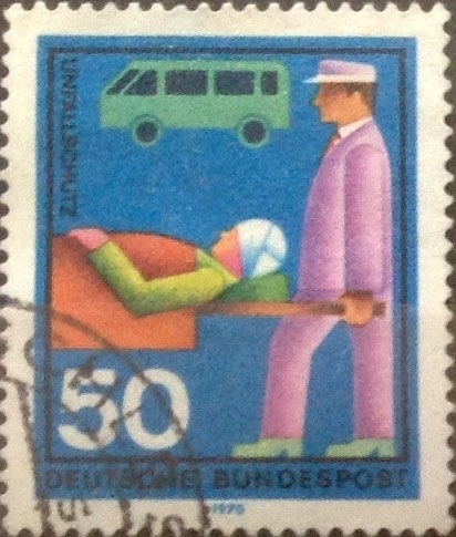 Intercambio 0,30 usd 50 pf 1970