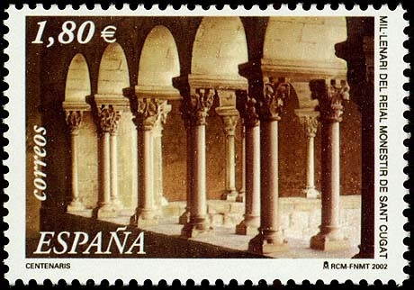  Milenario del Real Monasterio de San Cugat (Barcelona), Claustro