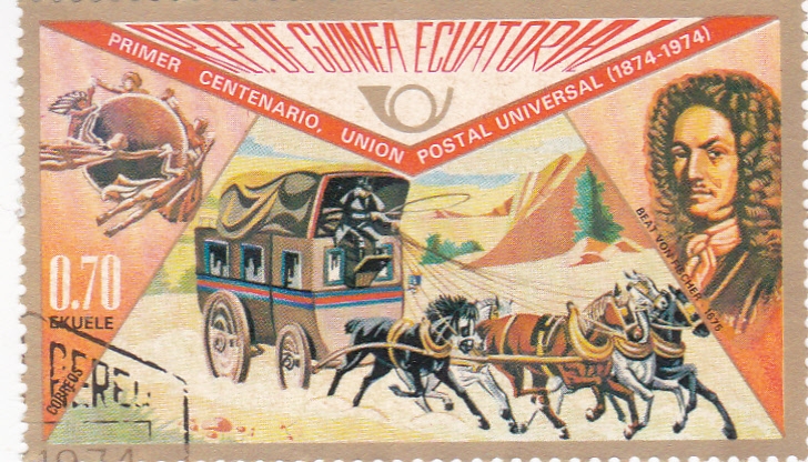 Primer Centenario Unión Postal Universal 1874-1974