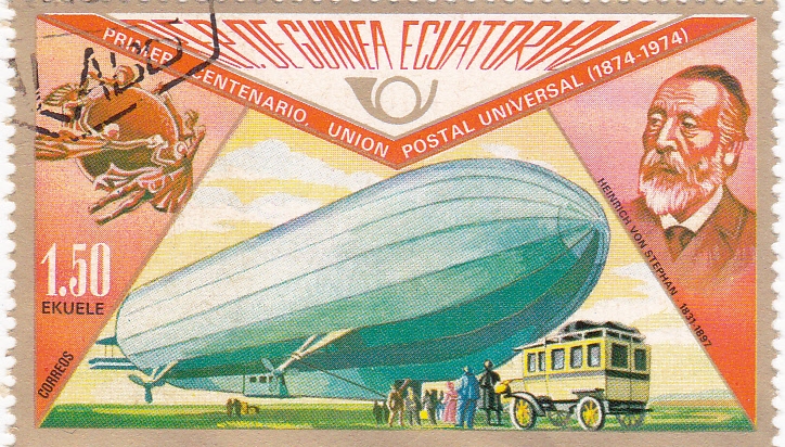 Primer Centenario Unión Postal Universal 1874-1974