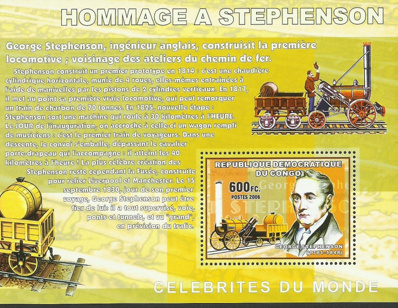 Homenaje a Stephenson