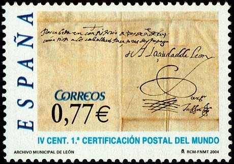 Certificado de 1604 