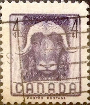 Intercambio 0,20 usd 4 cent 1955