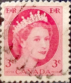 Intercambio 0,20 usd 3 cent 1954