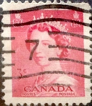 Intercambio 0,20 usd 3 cent 1953